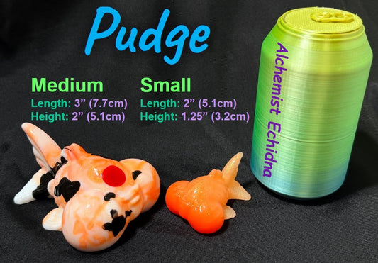 Pudge - Goldfish Squishy - Small Blindbag 1pc