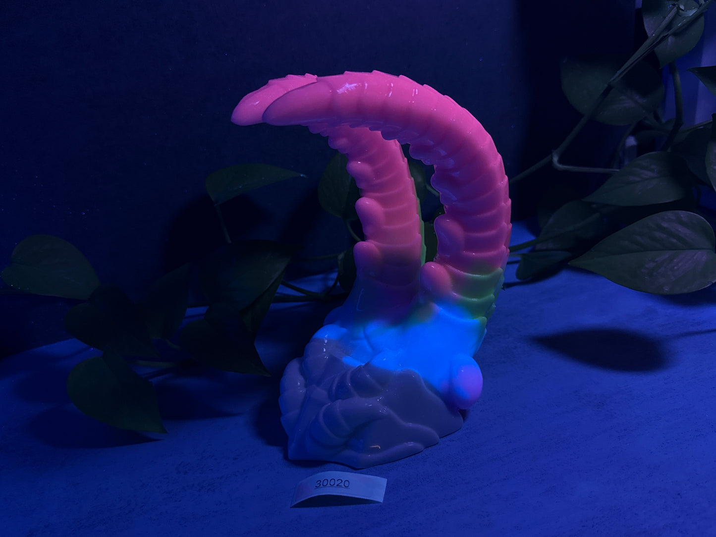 Kariss - Shrimp Insertable - Large - Medium - UV - GITD - 30020