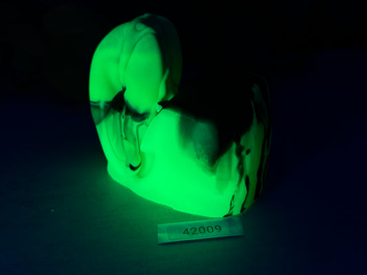 Oola's Maw - Penetrable Stroker - Large - Super Soft - UV - GITD - 42009