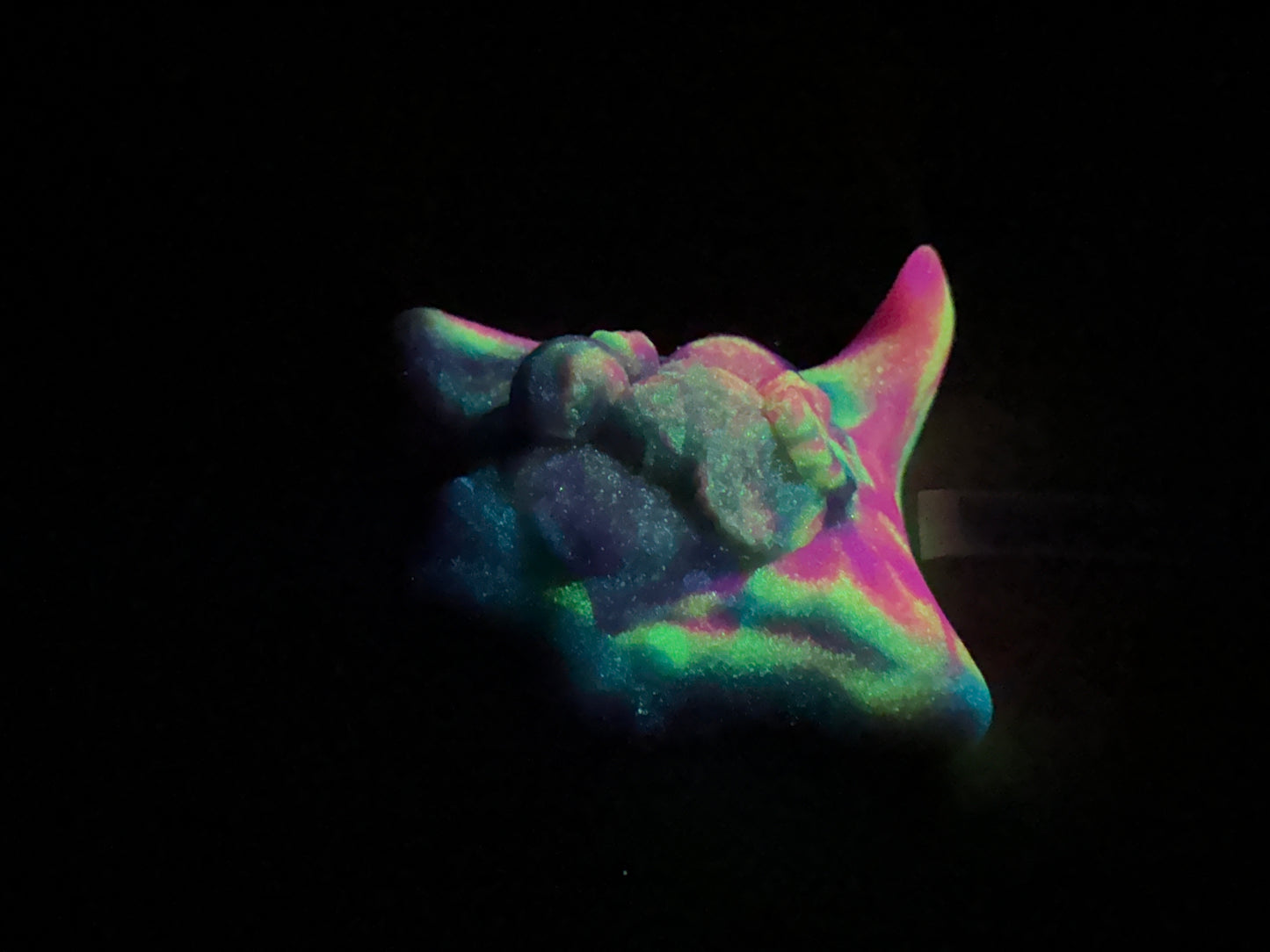 Flapjack - Stingray Squishy - Medium - Super Soft - UV - GITD - 33088