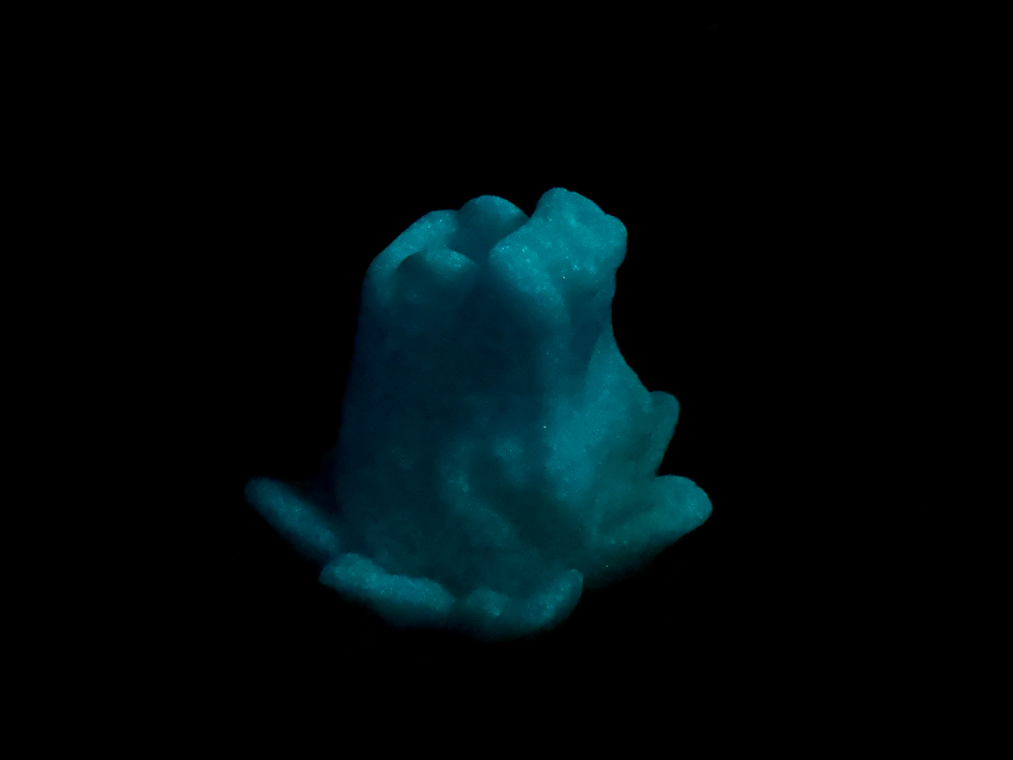 Quetzal - Penetrable Stroker - Mini - Super Soft - UV - GITD - 33043
