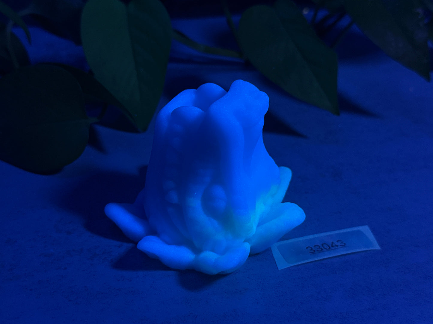 Quetzal - Penetrable Stroker - Mini - Super Soft - UV - GITD - 33043