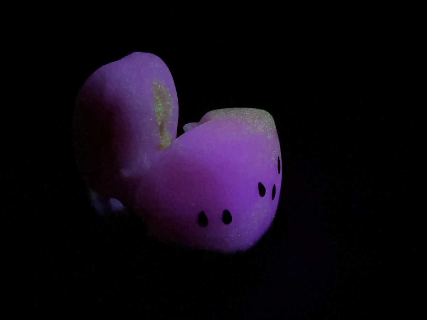Oola's Maw - Dragon Penetrable Stroker - Large - Soft - UV - GITD - 33017