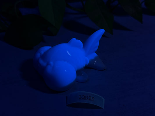 Pudge - Goldfish Squishy - Medium - Super Soft - UV - GITD - 33029