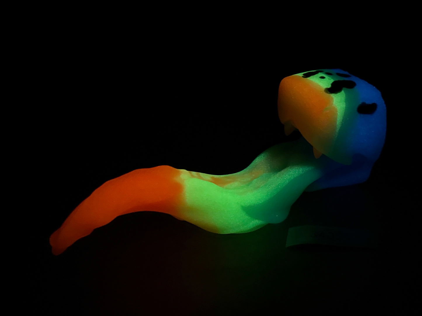 Oola's Tongue - Insertable Maw - Small - Soft - UV - GITD - 34031