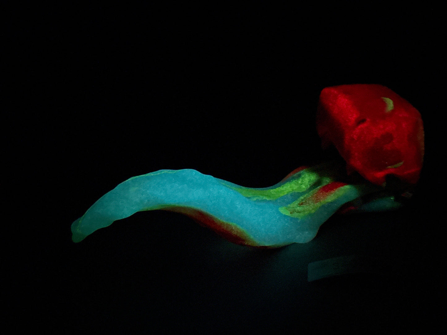 Flop - Oola's Tongue - Insertable Maw - Small - NC31 Soft - UV - GITD - 34029