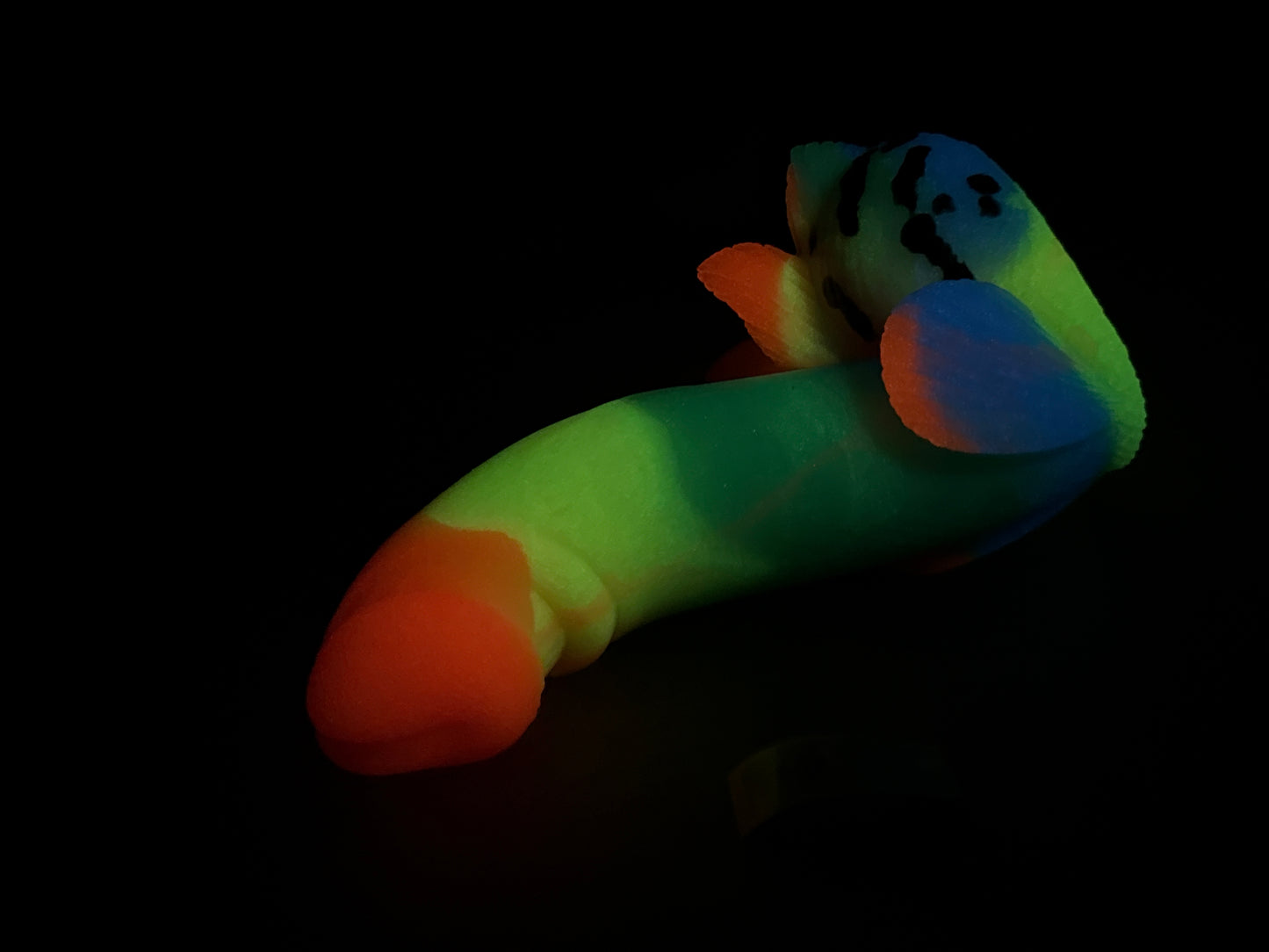Tancho - Goldfish Insertable - Medium - Soft - UV - GITD - 34018