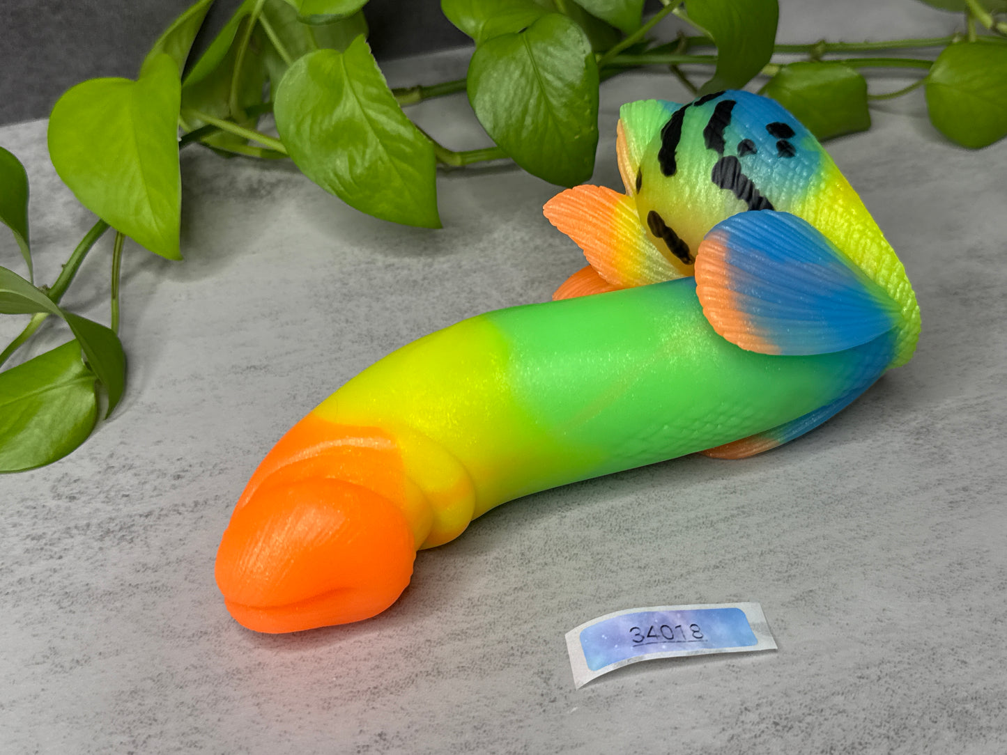 Tancho - Goldfish Insertable - Medium - Soft - UV - GITD - 34018