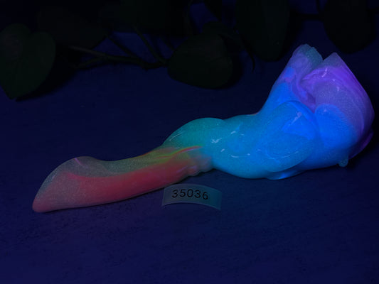 Flop- Phanny - Elephant Insertable - Small - Soft - UV - GITD - 35036