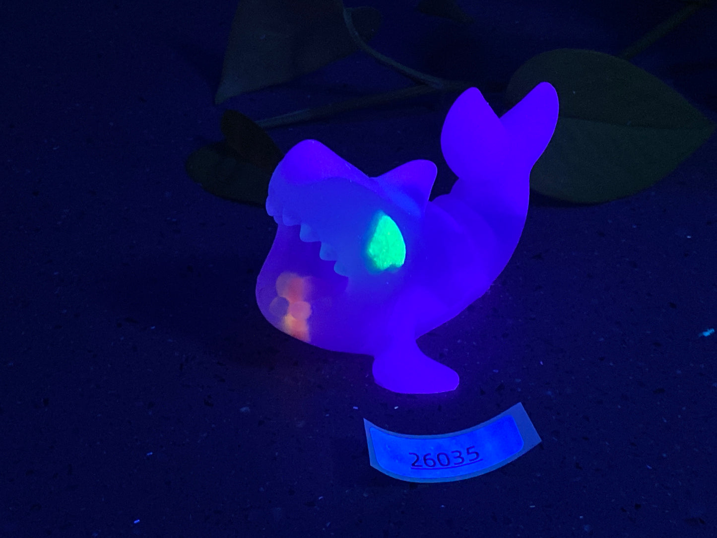 Quint - Penetrable Vibe Sleeve - Medium NC45 - UV - GITD - 26035