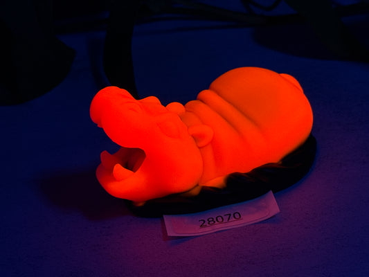 Delta - Hippo Squishy - One Size - Super Soft - UV - GITD - 28070