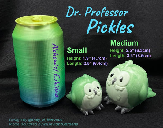 Dr. Professor Pickles - Bird Squishy - Medium - Super Soft - 33091