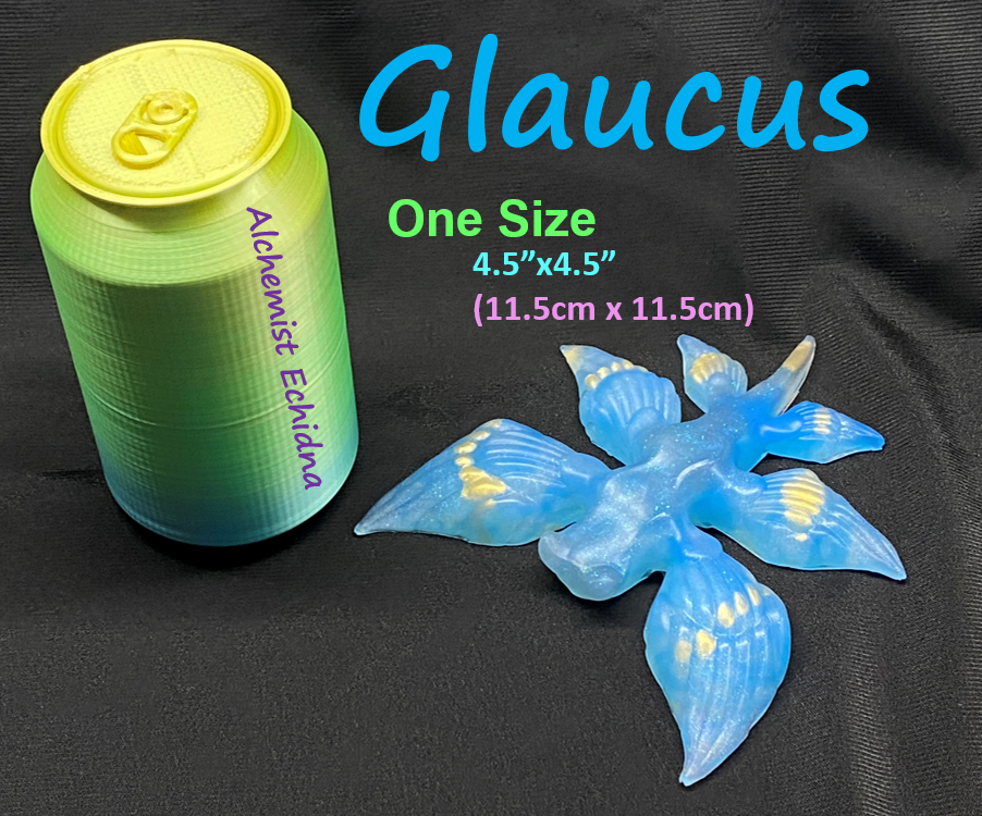 Glaucus - Sea Slug Squishy Grinder - One Size - Super Soft - 32043