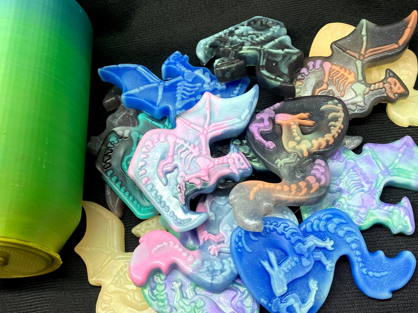 Skeleton Dragon Cookies - Teenie Snap and Fortune - Blind Bag 1pc