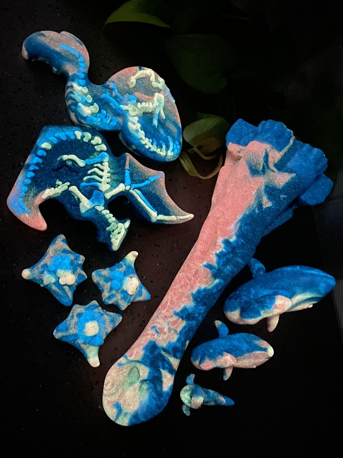 Phanny - Elephant Toy - Small - Medium - UV - GITD -1330