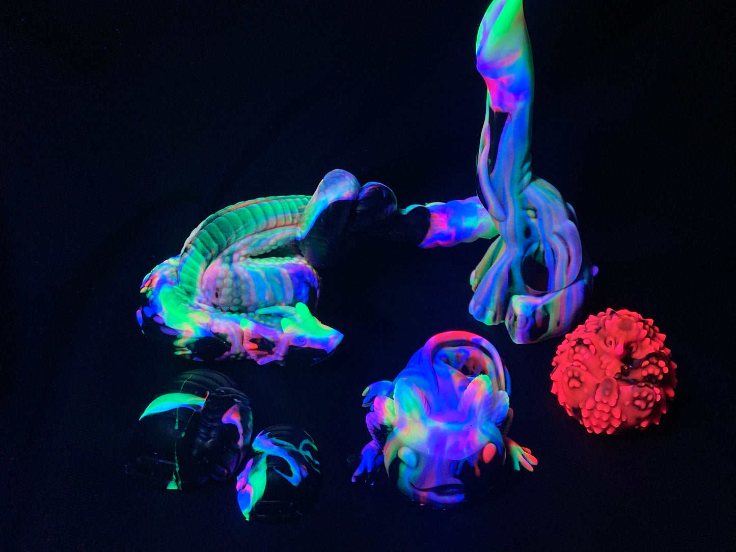 Flop - Phanny - Elephant Toy - Medium - Super Soft - UV - GITD - 804