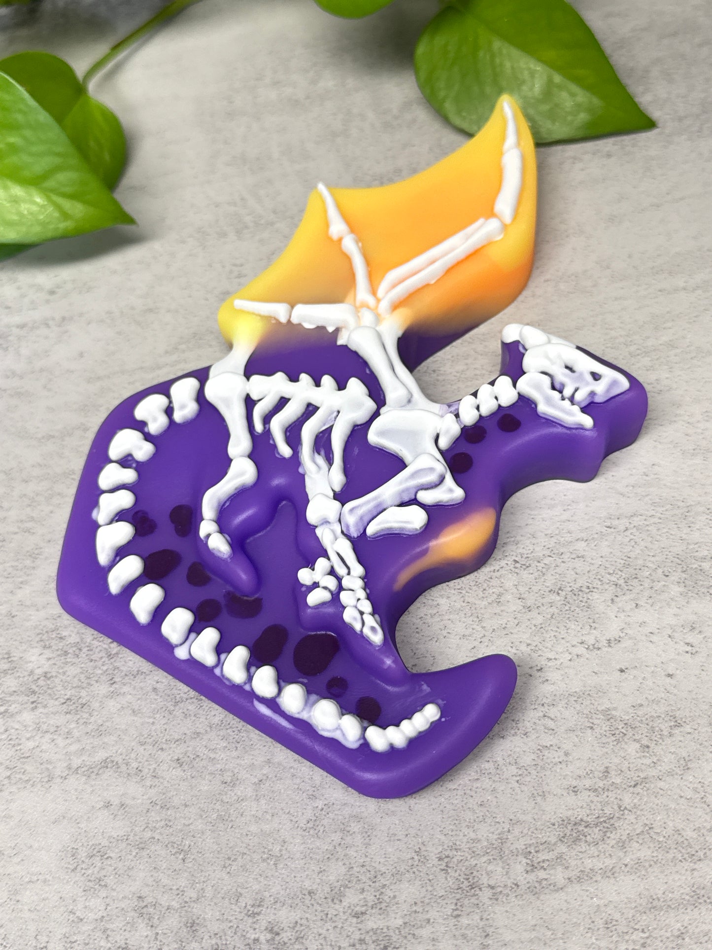 Snap Dragon Cookie- Grinder Toy - Large - Soft - UV - GITD - 32056
