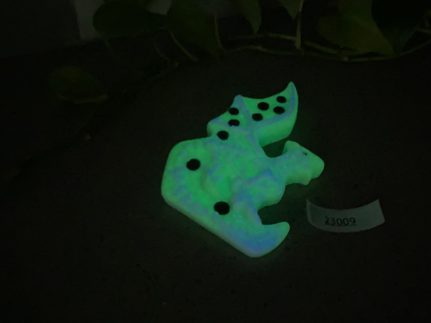 a glow in the dark guitar pickguard