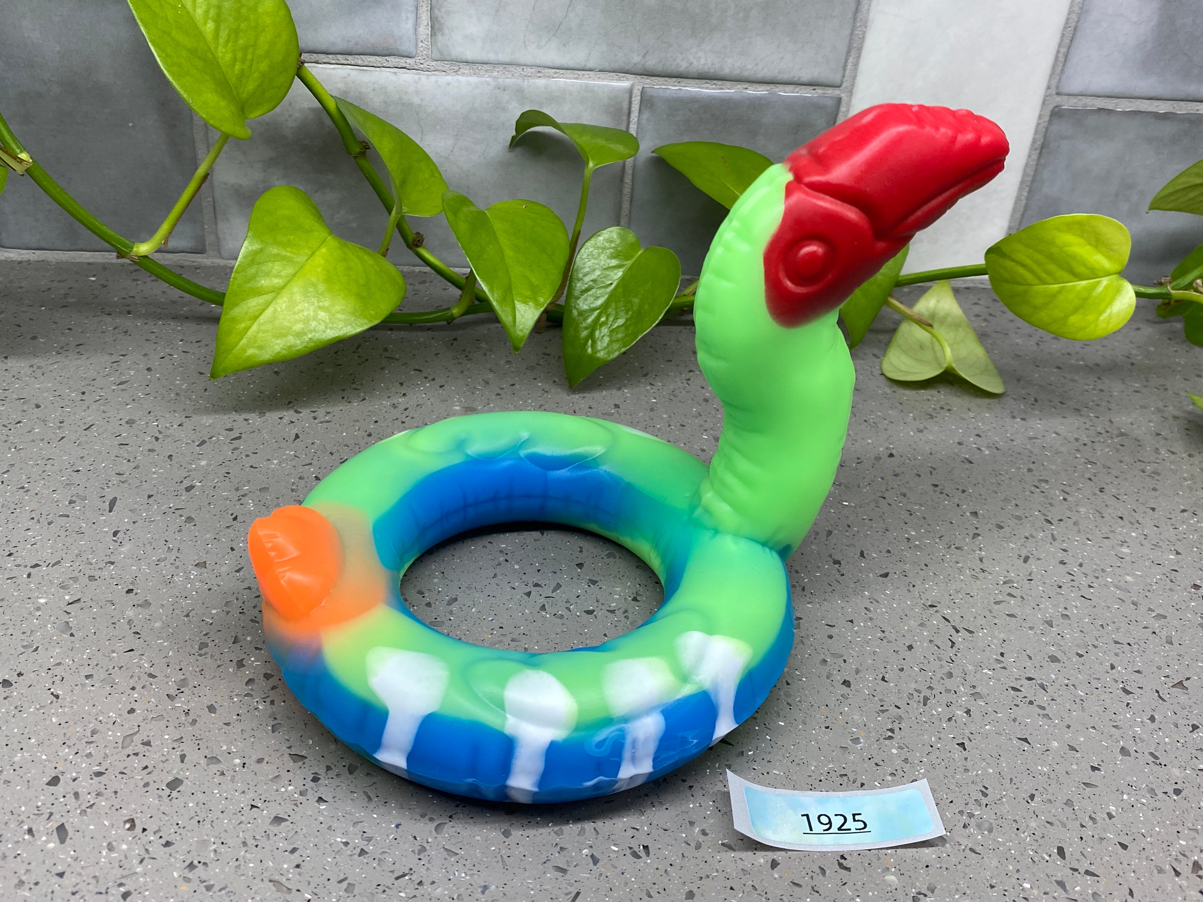Fuchsia - Flamingo Floatie - Insertable Toy - Large - Soft - UV - GITD – AE