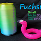 Fuchsia - Flamingo Floatie Ring - Small - Soft - UV - GITD - 1906
