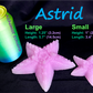 Astrid - Starfish Grinder - Large - Soft - UV - GITD - 28074