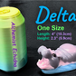 Delta - Hippo Squishy - One Size - Soft - UV - GITD - 25005