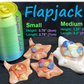 Flapjack - Stingray Squishy - Medium - NC31 Soft - UV - GITD - 27012