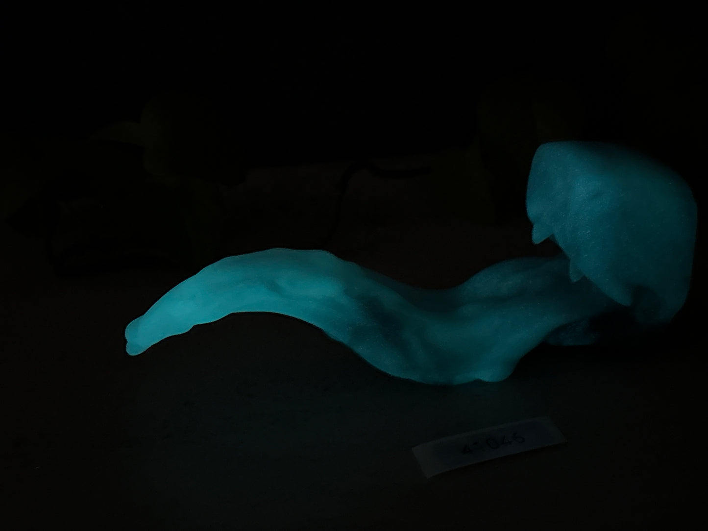 Oola's Tongue - Insertable Maw Dildo - Small - Soft - UV - GITD - 41046