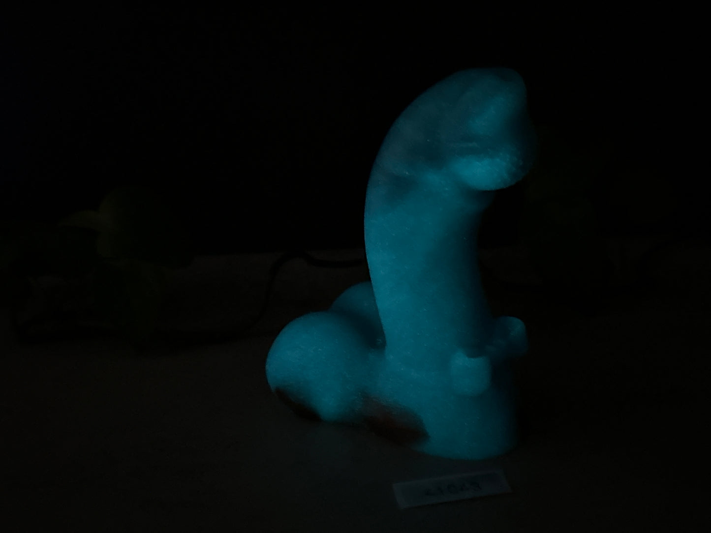 Pip - Insertable Dildo - Medium - Soft - UV - GITD - 41043