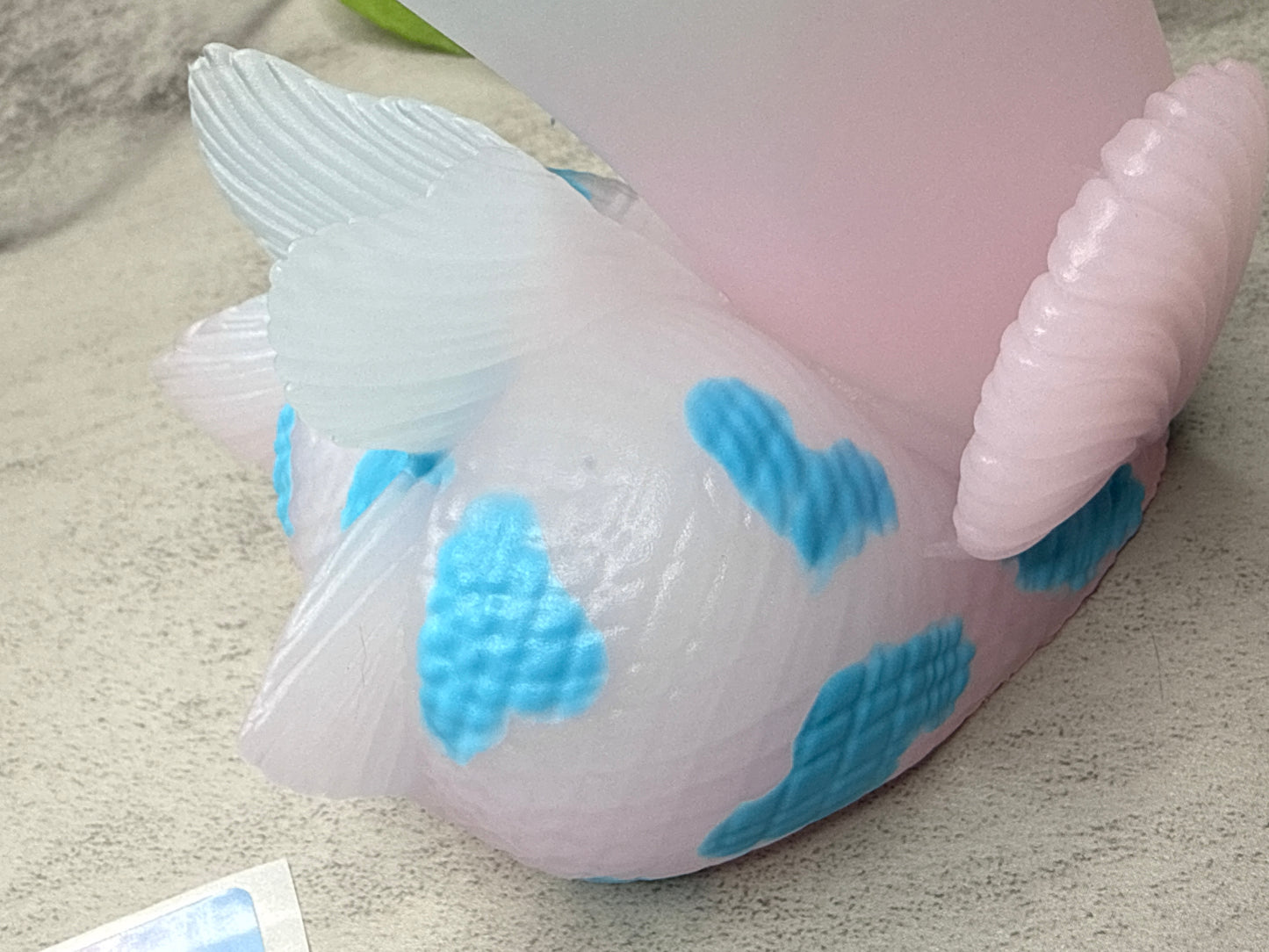 Flop - Tancho - Goldfish Insertable - Medium - Super Soft - UV - GITD - 41040