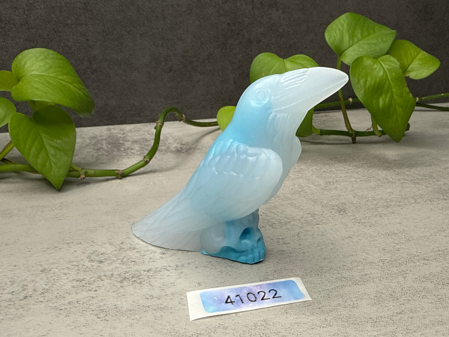 Poe - Raven Squishy - One Size - Super Soft - UV - GITD - 41022