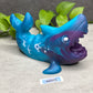 Quint - Shark Penetrable Stroker - Large - Super Soft - UV - GITD - 42025