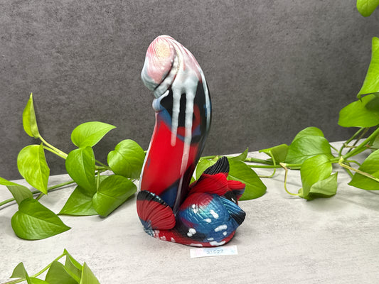 Tancho - Goldfish Insertable - Large - Soft - UV - GITD - 31027