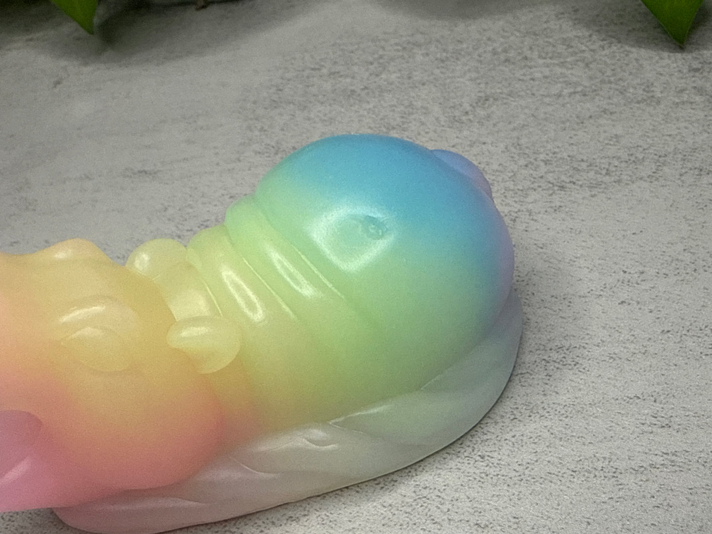 Flop - Delta - Hippo Squishy - One Size - Super Soft - UV - GITD - 43002