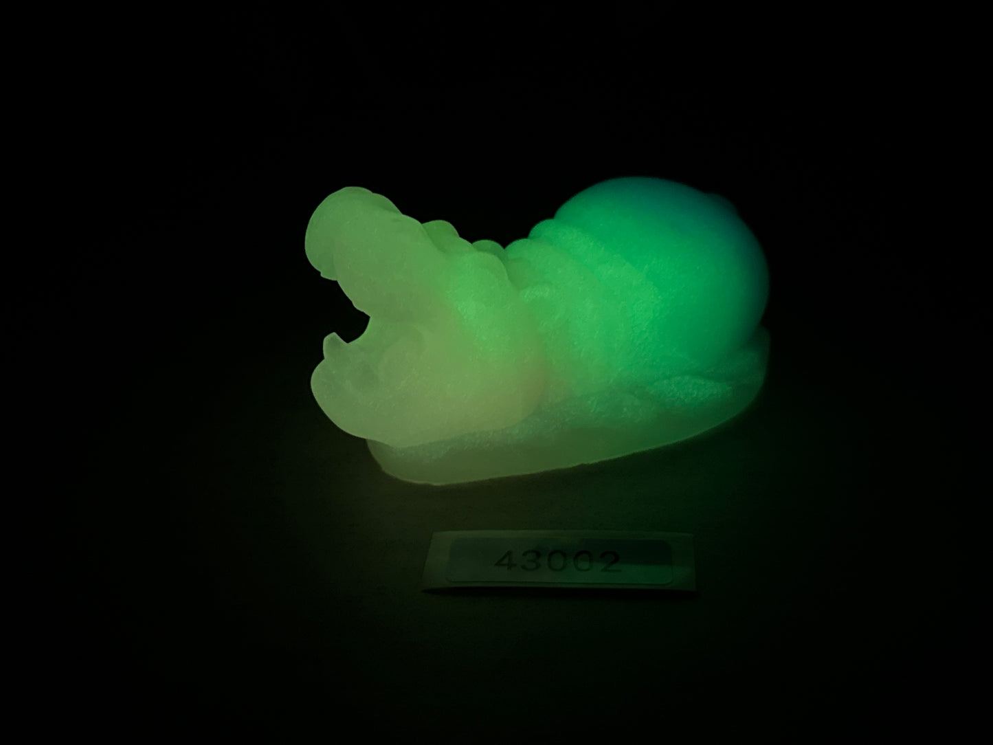 Flop - Delta - Hippo Squishy - One Size - Super Soft - UV - GITD - 43002