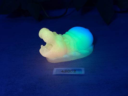 Flop - Delta - Hippo Squishy - One Size - Super Soft - UV - GITD - 43002
