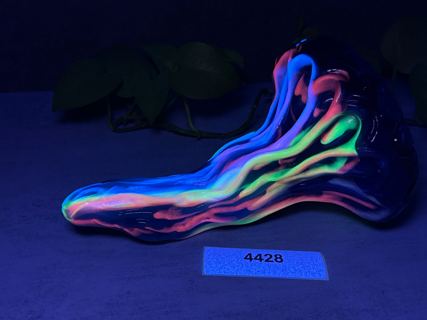 Nettle - Jellyfish Insertable Toy - Large - Soft - UV - GITD - 4428