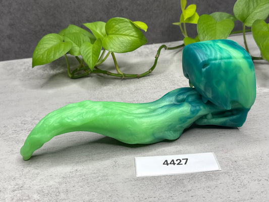 Oola Tongue - Alien Dragon Insertable Toy - Medium - Super Soft - UV - 4427