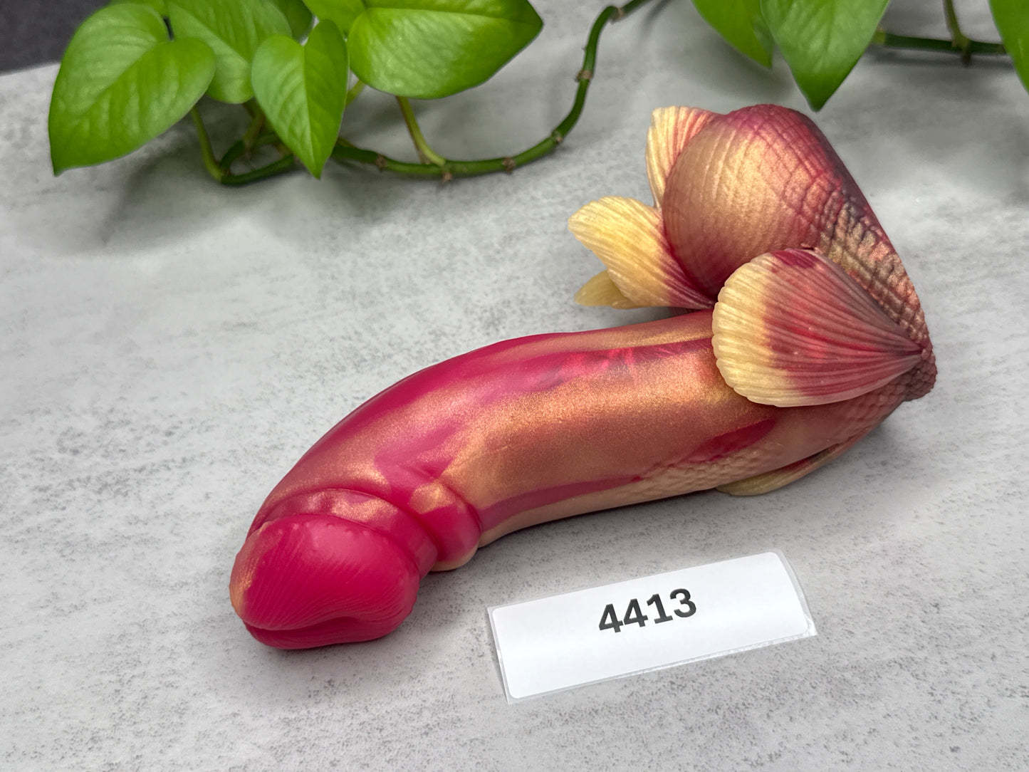 Flop - Tancho - Goldfish Insertable - Medium - Soft - GITD - 4413