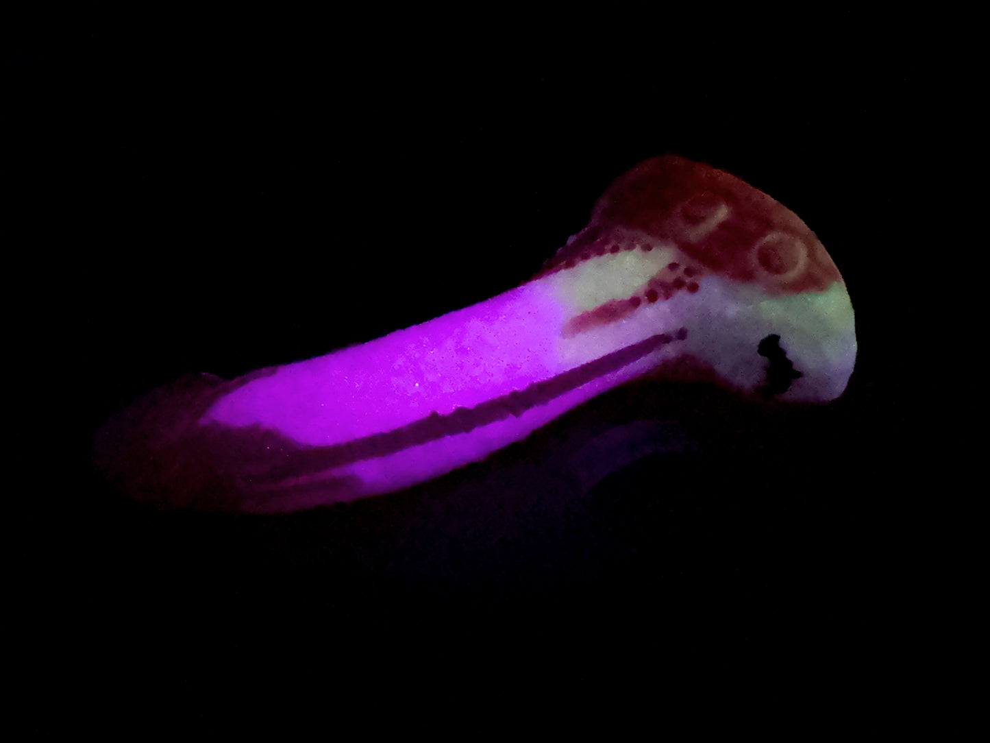 Ambrosia - Vampire Insertable Toy - Medium - Soft - UV - GITD - 33082