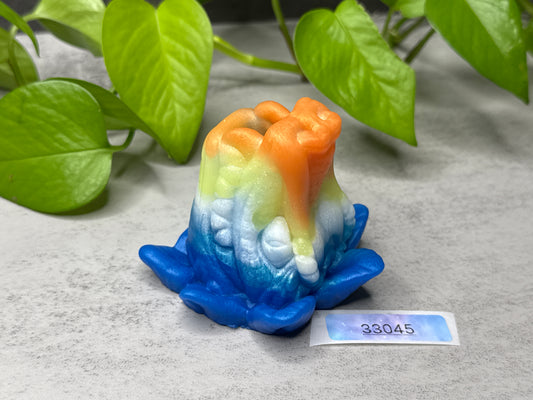 Quetzal  - Penetrable Stroker - Mini - Super Soft - UV - GITD - 33045