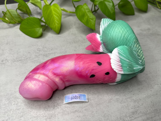 Tancho - Goldfish Insertable - Large - Soft - UV - GITD - 33038
