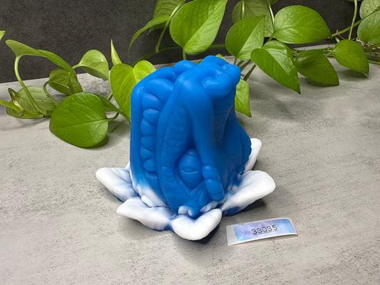 Quetzal - Penetrable Stroker - Large - Super Soft - UV - GITD - 33035