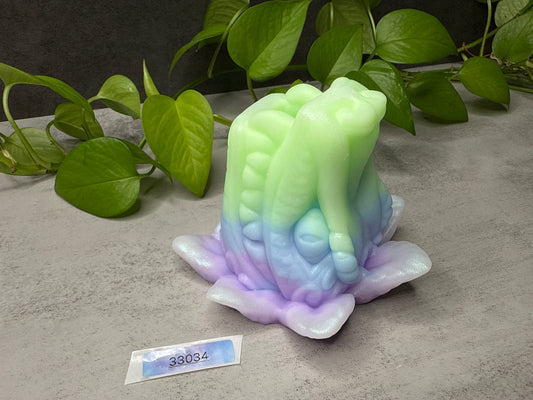 Quetzal - Penetrable Stroker - Large - Super Soft - UV - GITD - 33034