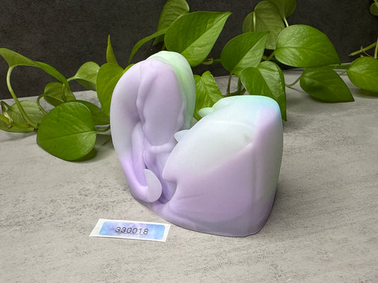 Oola's Maw - Dragon Penetrable Stroker - Large - Super Soft - UV - GITD - 33018