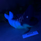 Quint - Shark Open Back Penetrable - Large - Soft - UV - GITD - 45014