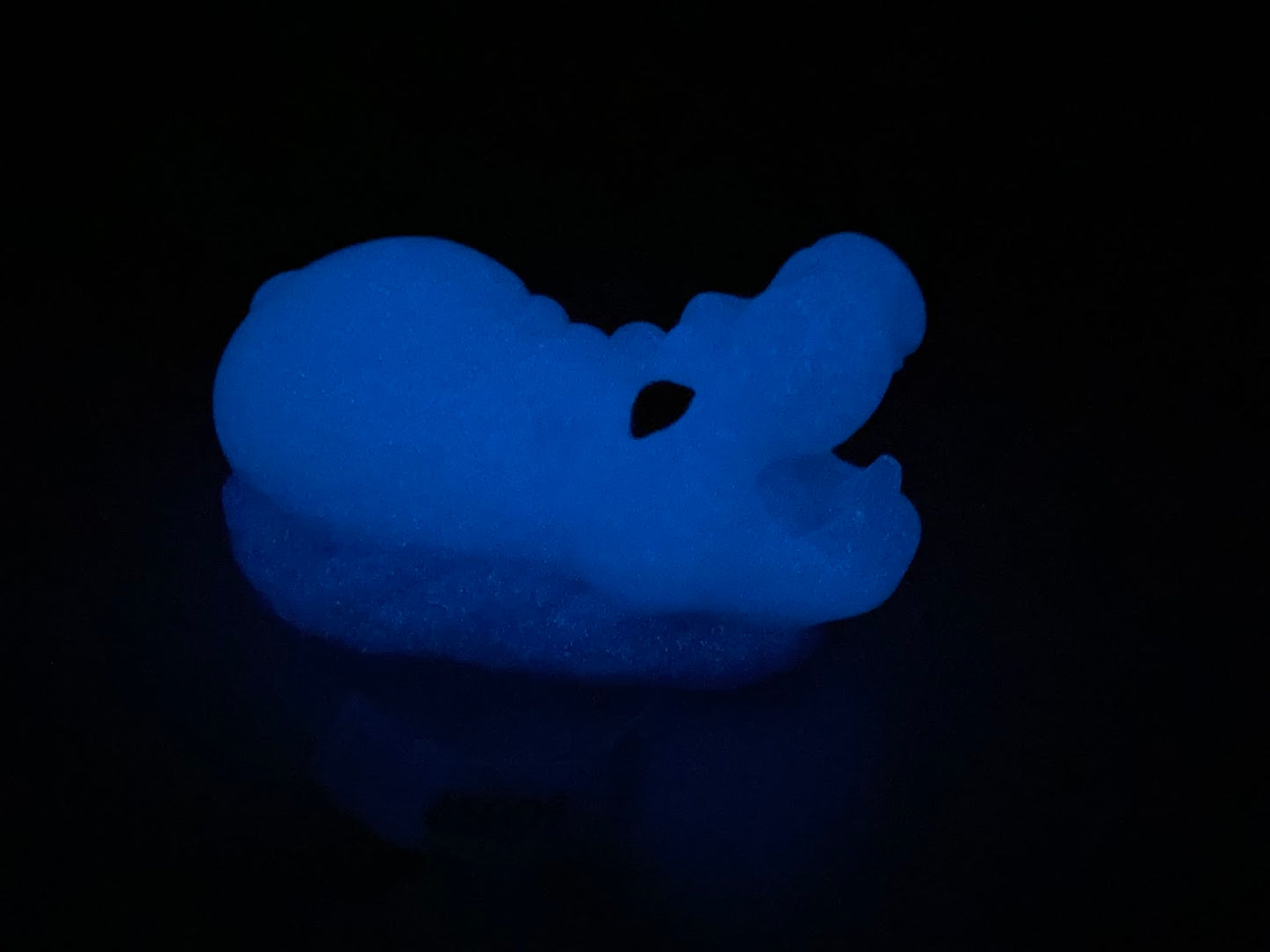 Delta - Hippo Squishy - One Size - Soft - UV - GITD - 25009