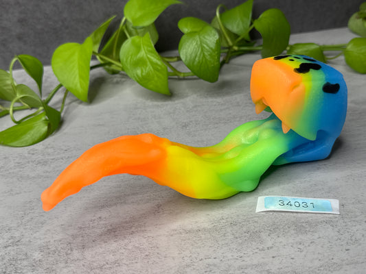 Oola's Tongue - Insertable Maw - Small - Soft - UV - GITD - 34031