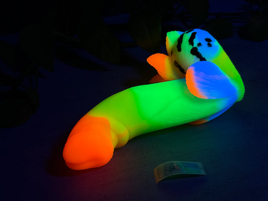 Tancho - Goldfish Insertable - Medium - Soft - UV - GITD - 34018