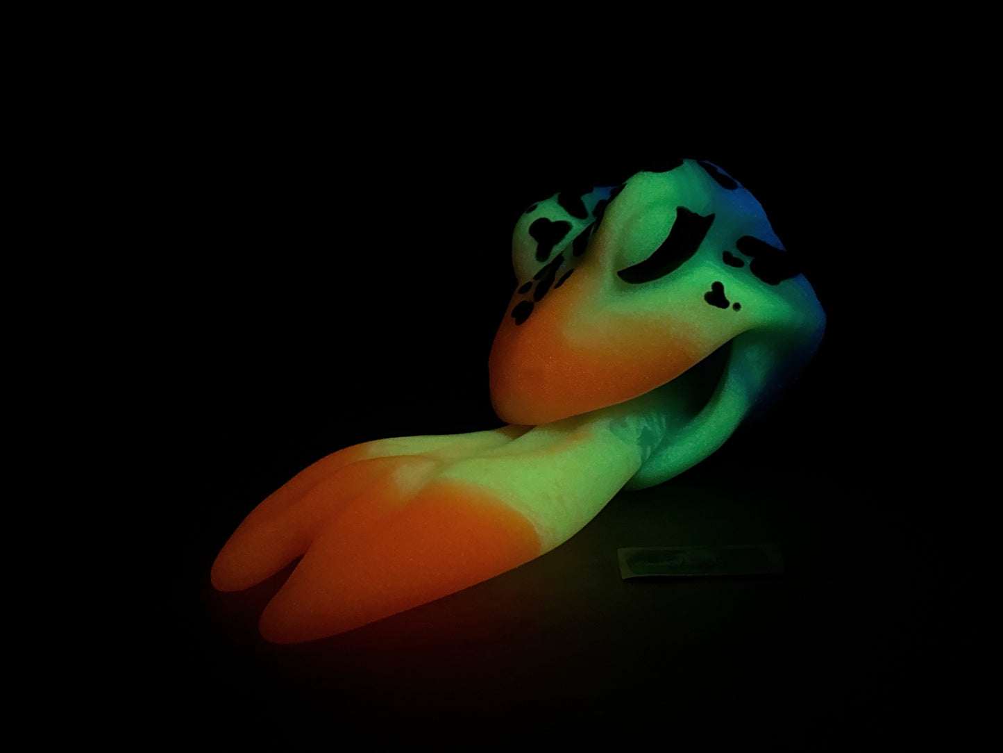 Jeremiah - Frog Insertable - Medium - Soft - UV - GITD - 34009